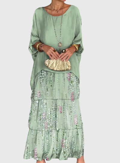 Susan™ | Długa i Jasna Elegancka Sukienka