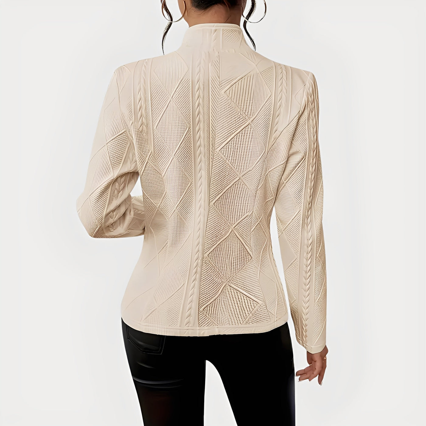 Maria – elegancka kurtka o strukturze