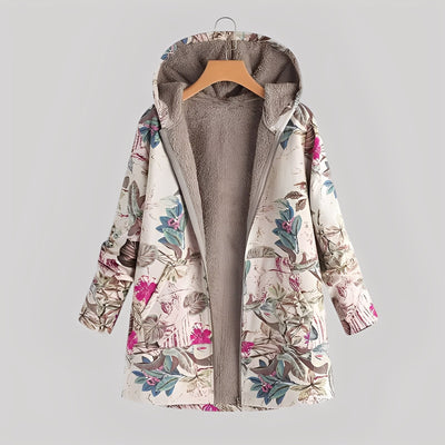 Maria – ciepła, miękka dzianinowa parka