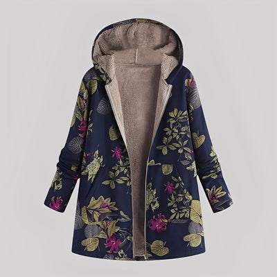 Maria – ciepła, miękka dzianinowa parka