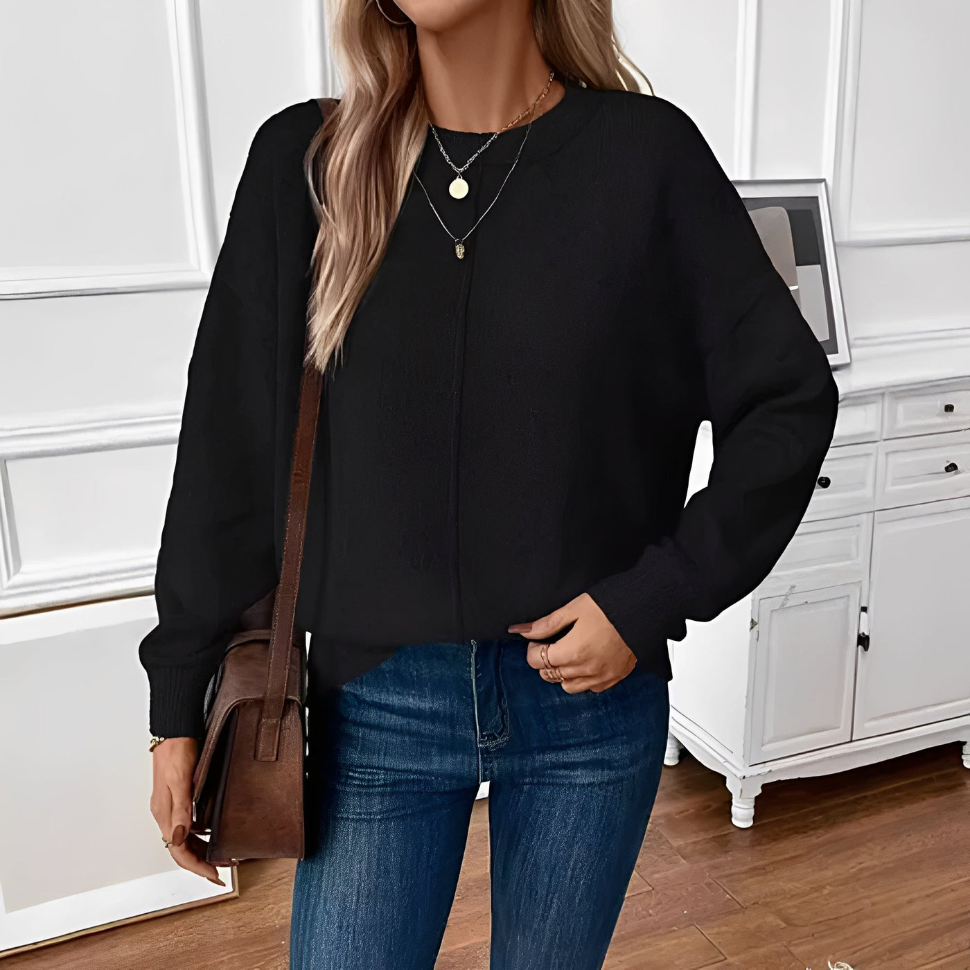 Maria – miękki i klasyczny sweter na co dzień