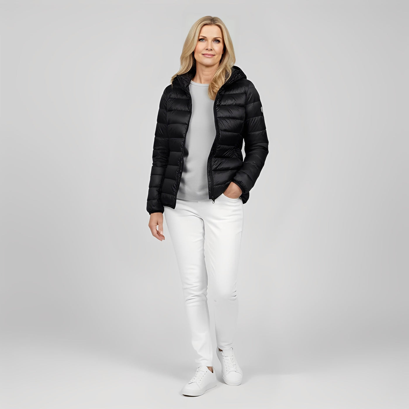 Maria – lekka i elegancka kurtka puchowa