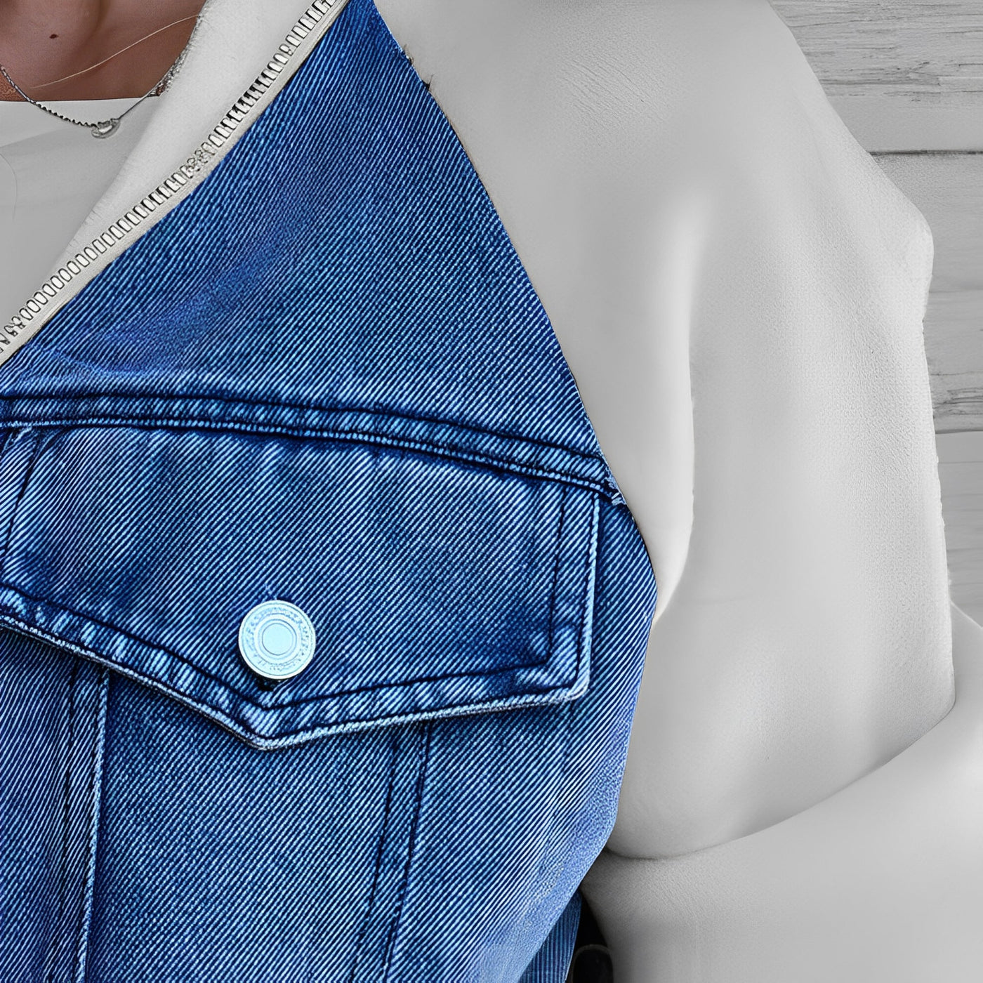 Maria – unikalna kurtka denimowa z vintage twistem