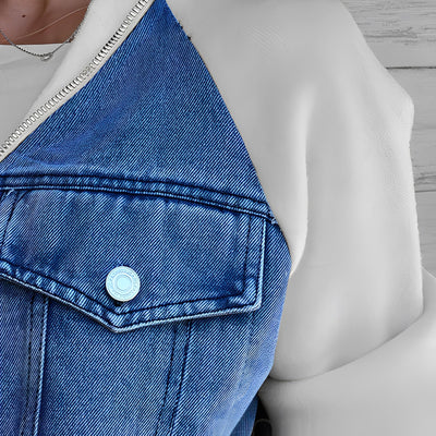 Maria – unikalna kurtka denimowa z vintage twistem