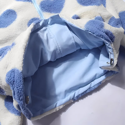 Maria – dwustronna kurtka w serduszka