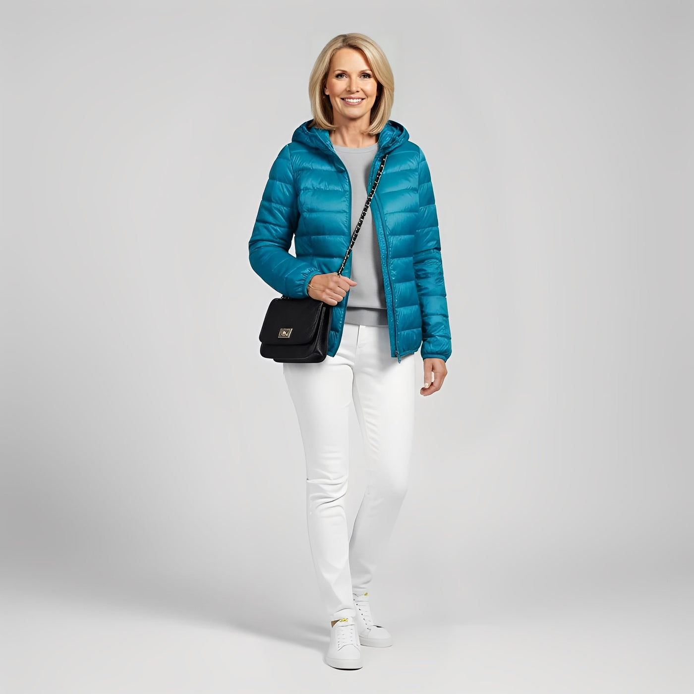 Maria – lekka i elegancka kurtka puchowa