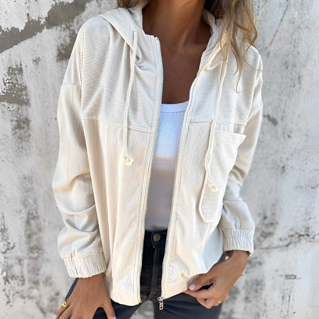 Maria – retro kurtka z sztruksu