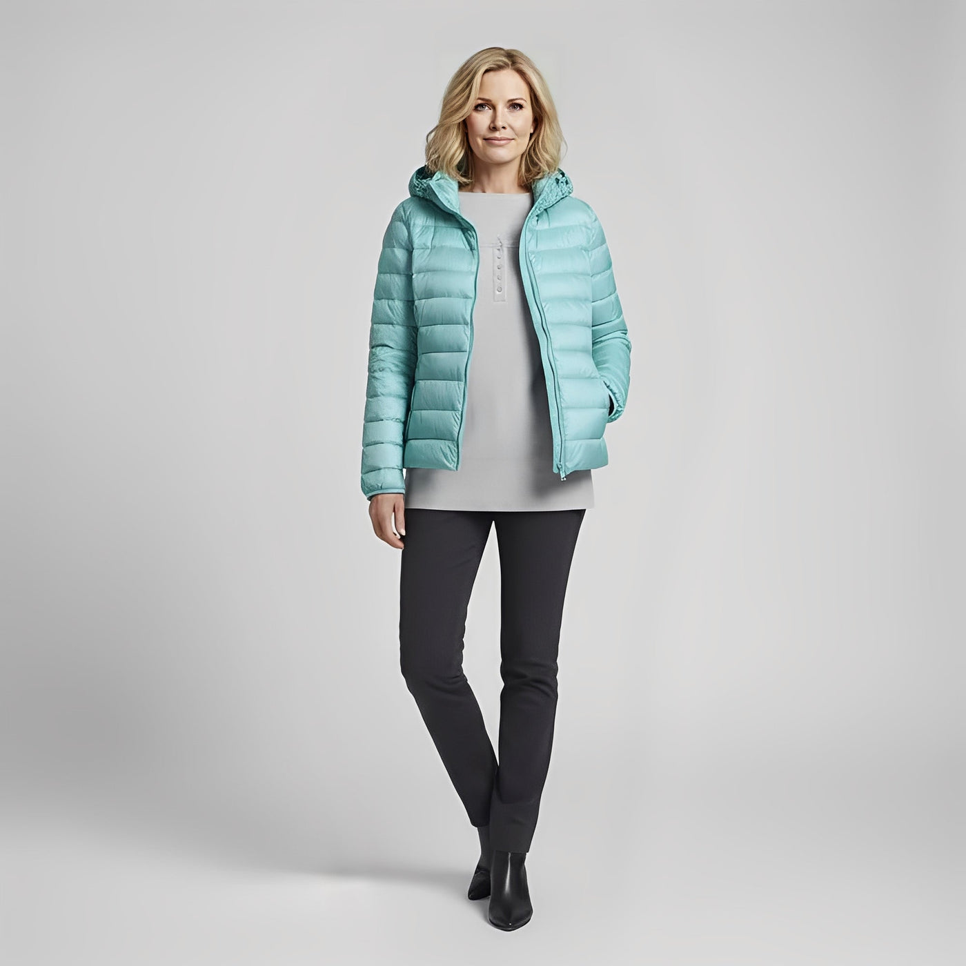 Maria – lekka i elegancka kurtka puchowa