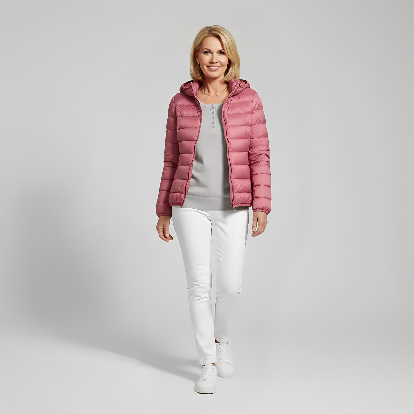 Maria – lekka i elegancka kurtka puchowa