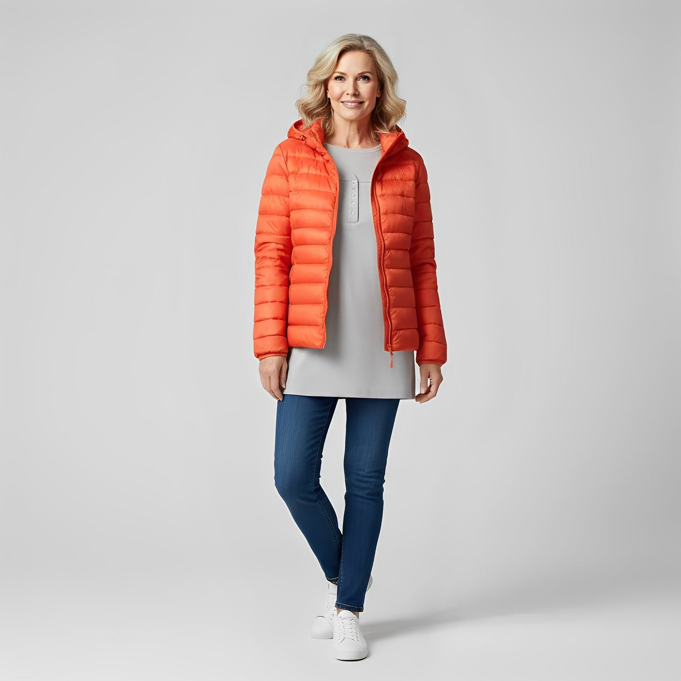 Maria – lekka i elegancka kurtka puchowa