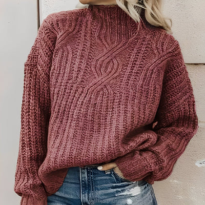 Maria – stylowy i komfortowy sweter w warkocze