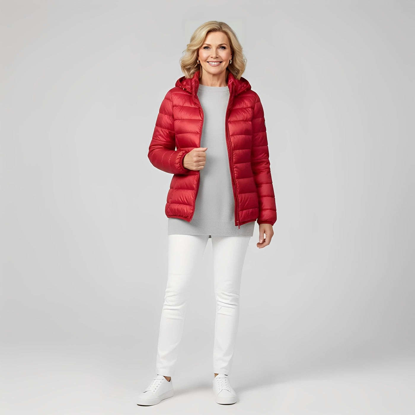 Maria – lekka i elegancka kurtka puchowa