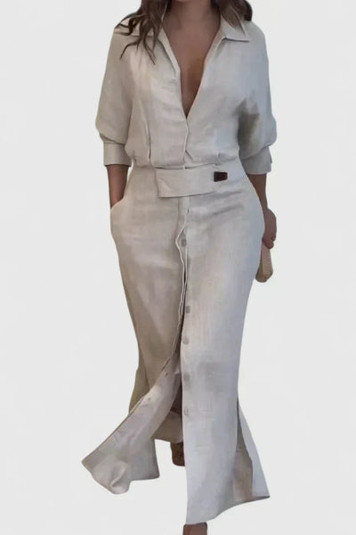 Monique | Elegancka Maxi Sukienka