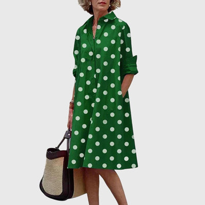 Paige™ - Stylowa Sukienka z Kieszeniami